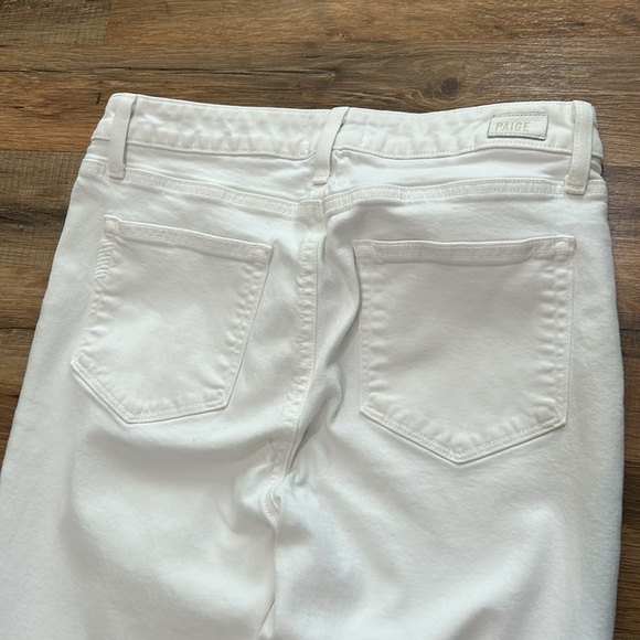 PAIGE HOXTON ANKLE SKINNY WOMEN WHITE HIGH RISE - Picture 4 of 15